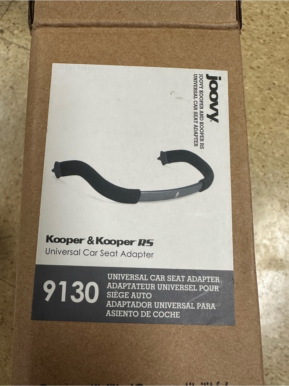 JOOVY Kooper Universal Car‎ Seat Adapter NEW IN BOX Chicco Graco Maxi Cosi